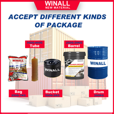 Grasa de litio amarilla general para MP de 350 g/400 g/tubo, tapa dura