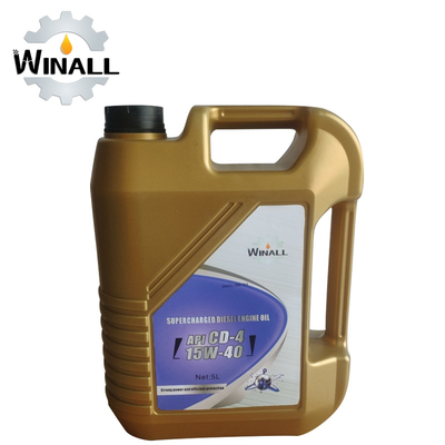 Nuevo aceite base y aditivos de alta calidad Aceite de motor diesel sintético CD-4 15W40 Embalaje en botella de 5 litros