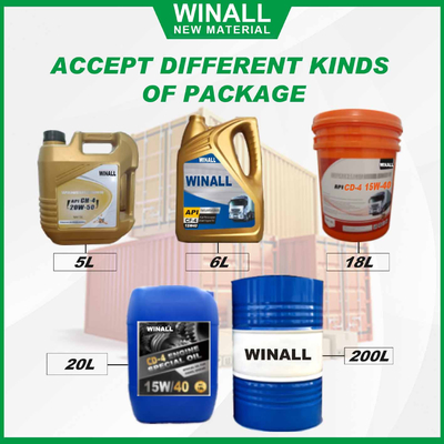 Paquete Winall 1L CF-4 Aceite de Motor Especial para Camiones Pesados y Ligeros