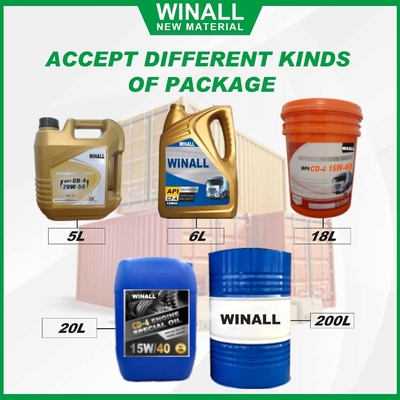 Lubricante para automóviles de marca WINALL CF4 15W-40 Aceite para motores diesel de camiones