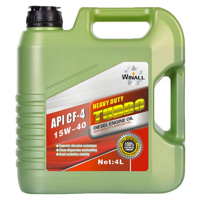 Aceite para camiones de pequeño tonelaje de alta calidad y eficacia a largo plazo API CF4 sae 15w40