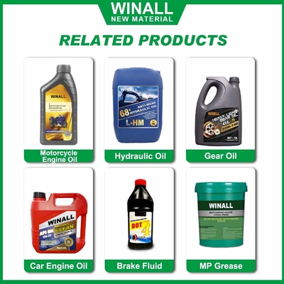 Aceite de motor marino lubricante sintético CF-4 15W40 Winall se vende bien en todo el mundo