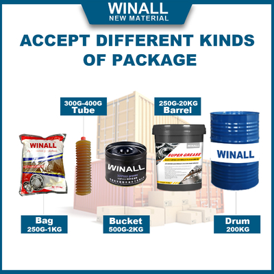 500g/Bolsa/barril/tubo Grasa de litio amarilla/blanca general estándar nacional de alta calidad