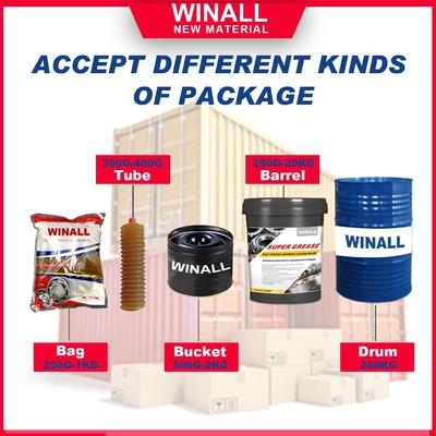 Envase multi-envase de 5000 g de grasa especial para enfriamiento a alta temperatura