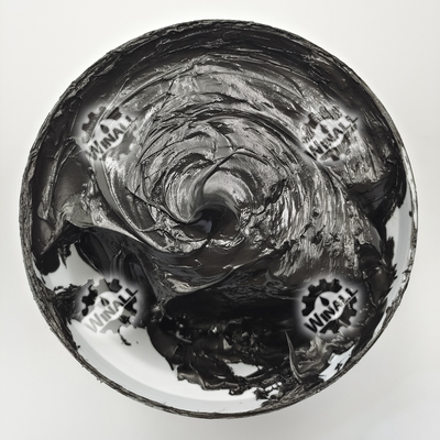 Grasa negra para excavadoras, cojinetes, engranajes, martillos, grasa negra de disulfuro de molibdeno