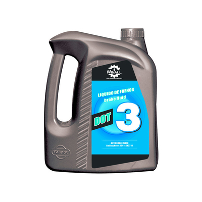 líquido de freno a granel precio mayorista fábrica punto3+ parada de embrague de montacargas aceite de freno de líquido sintético