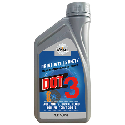Aceite para el fluido de freno de motocicleta industrial de alto rendimiento 500 ml DOT 3+