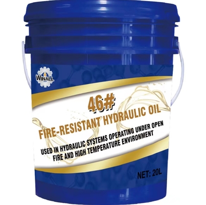Aceite hidráulico industrial 46# 18L resistente al fuego