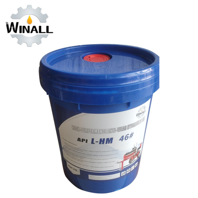 18L 20L tambor excavadora grúa máquina herramienta estándar internacional 68# aceite hidráulico anti-desgaste de alta presión