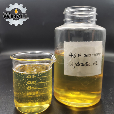 barata y popular excavadora de alta calidad 10W aws aceite hidráulico n46 anti-desgaste VG L-HM 46 aceite hidráulico